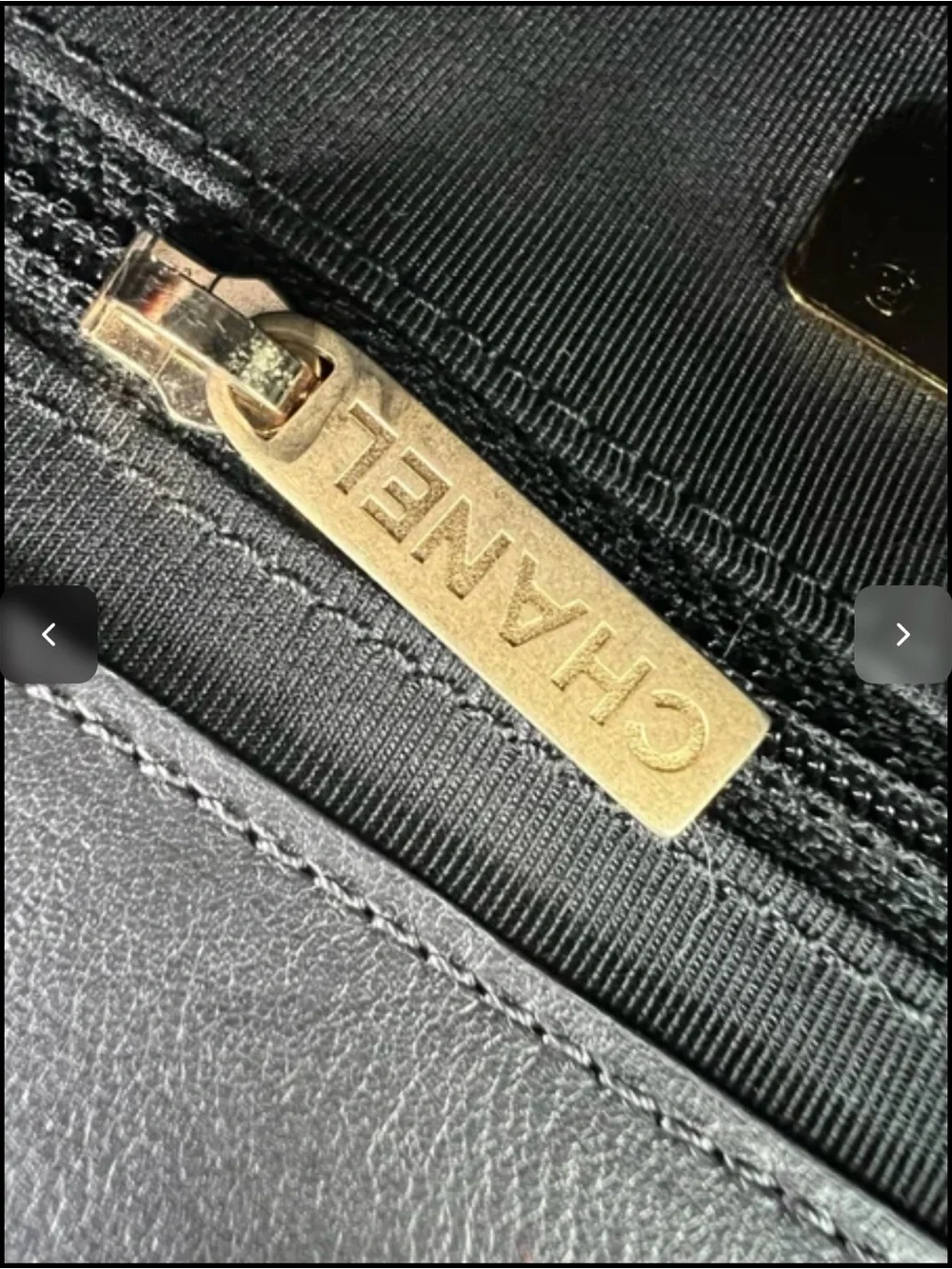 Chanel Black Quilted Lambskin and Caviar Leather Shoulder Bag with Gold Chain